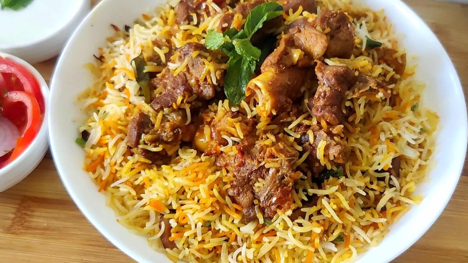 Mutton Biryani (Ghee Roast)