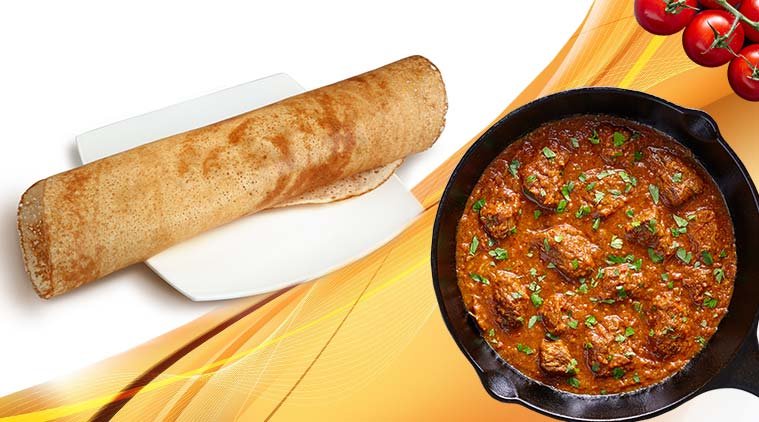 Dosa + Curry (Boti)