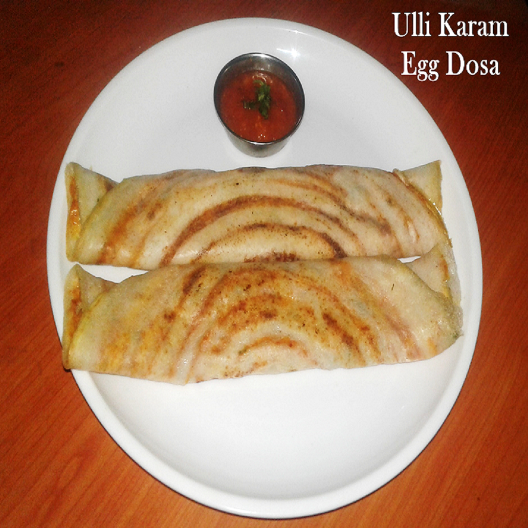 Karam Dosa (Egg)