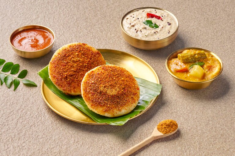 Idly (3 Pcs) - Ghee Karampodi