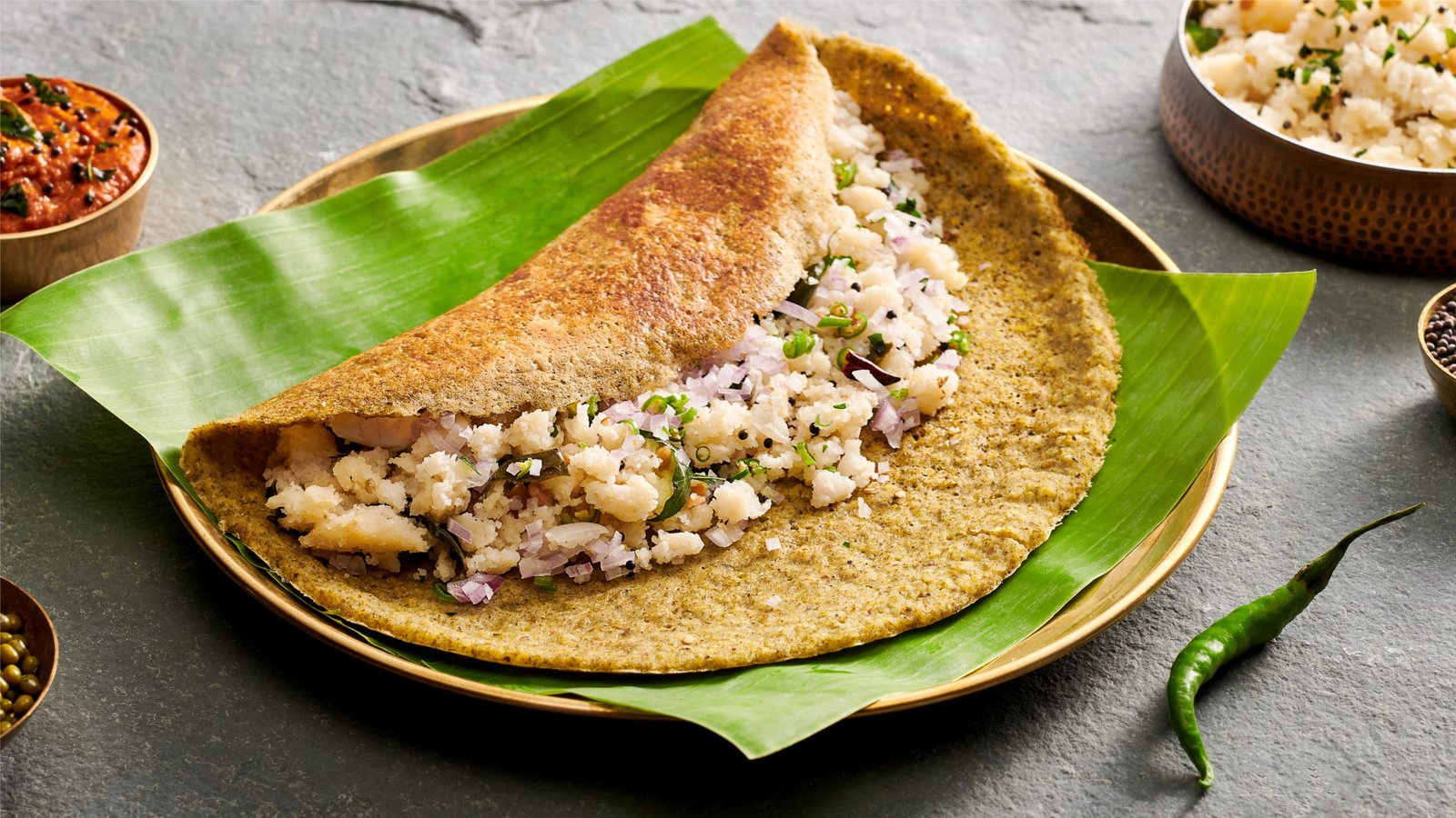 Pesarattu (Upma)